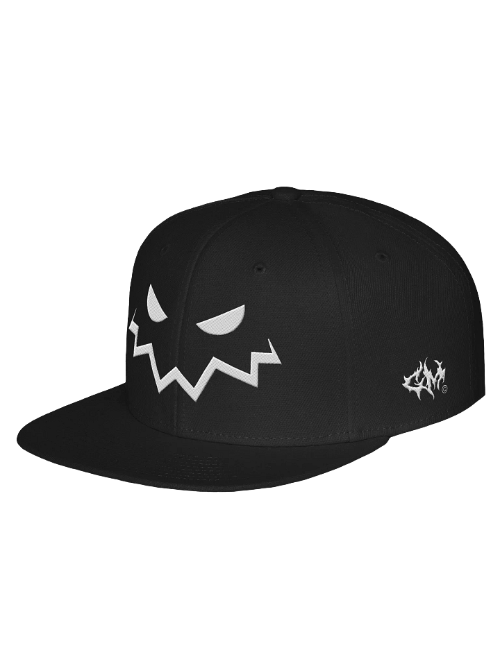 Cog Face White Logo Snapback Cap product image (22)