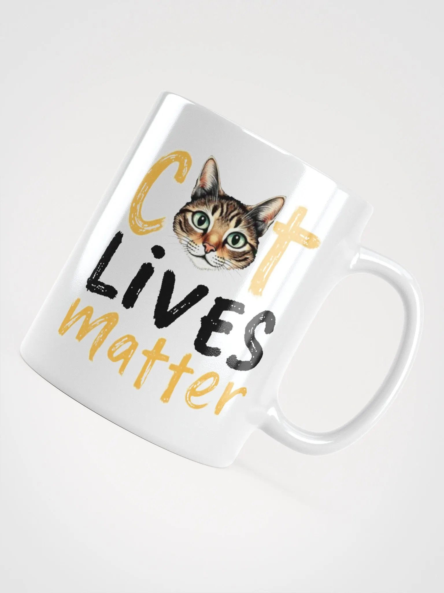 Cat Lives Matter - White Mug product image (3)