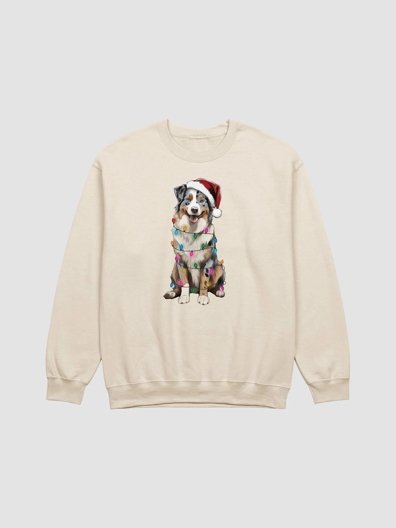 Funny Australian Shepherd(Blue Merle) Christmas Sweatshirt product image (18)