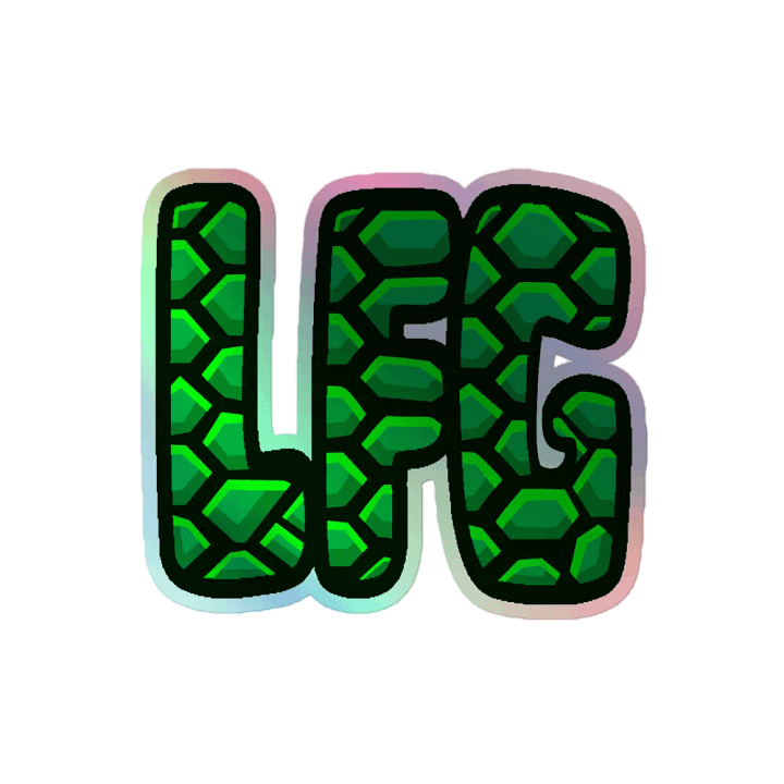LFG Holographic Sticker product image (2)