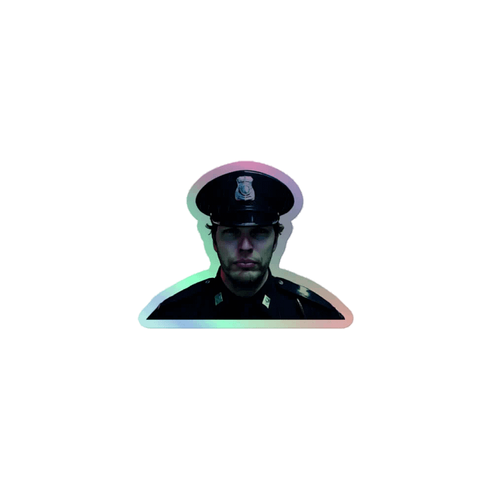 Officer Fatass Sticker product image (1)
