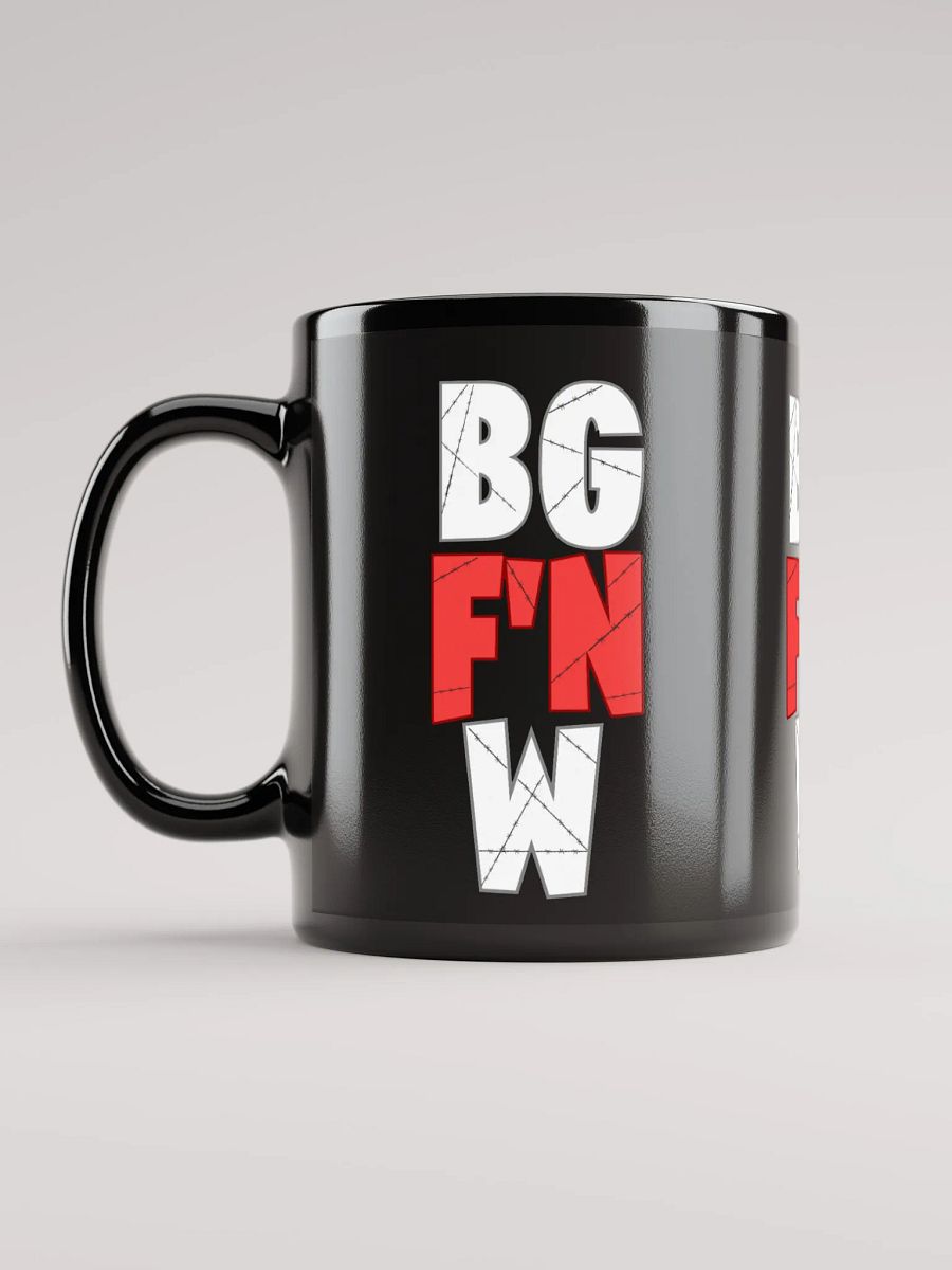 Red FN Black Glossy Mug product image (12)