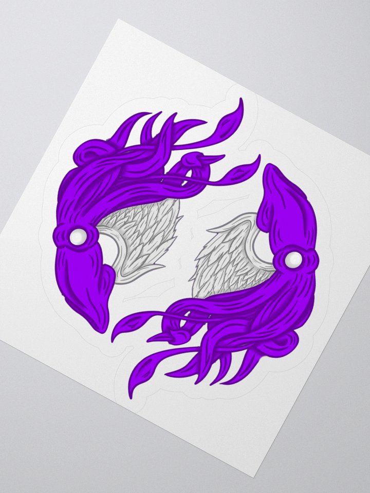 Flying Squids Duo- Sticker product image (2)