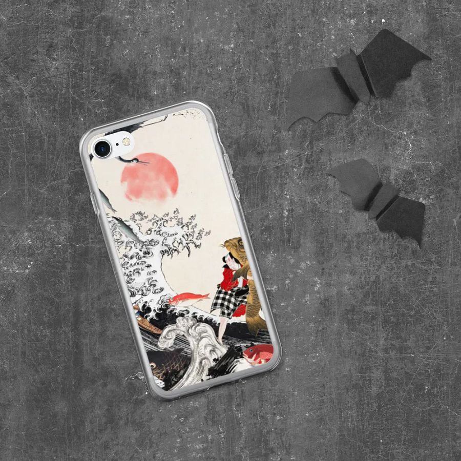 Sunset Wave Art iPhone Case product image (332)