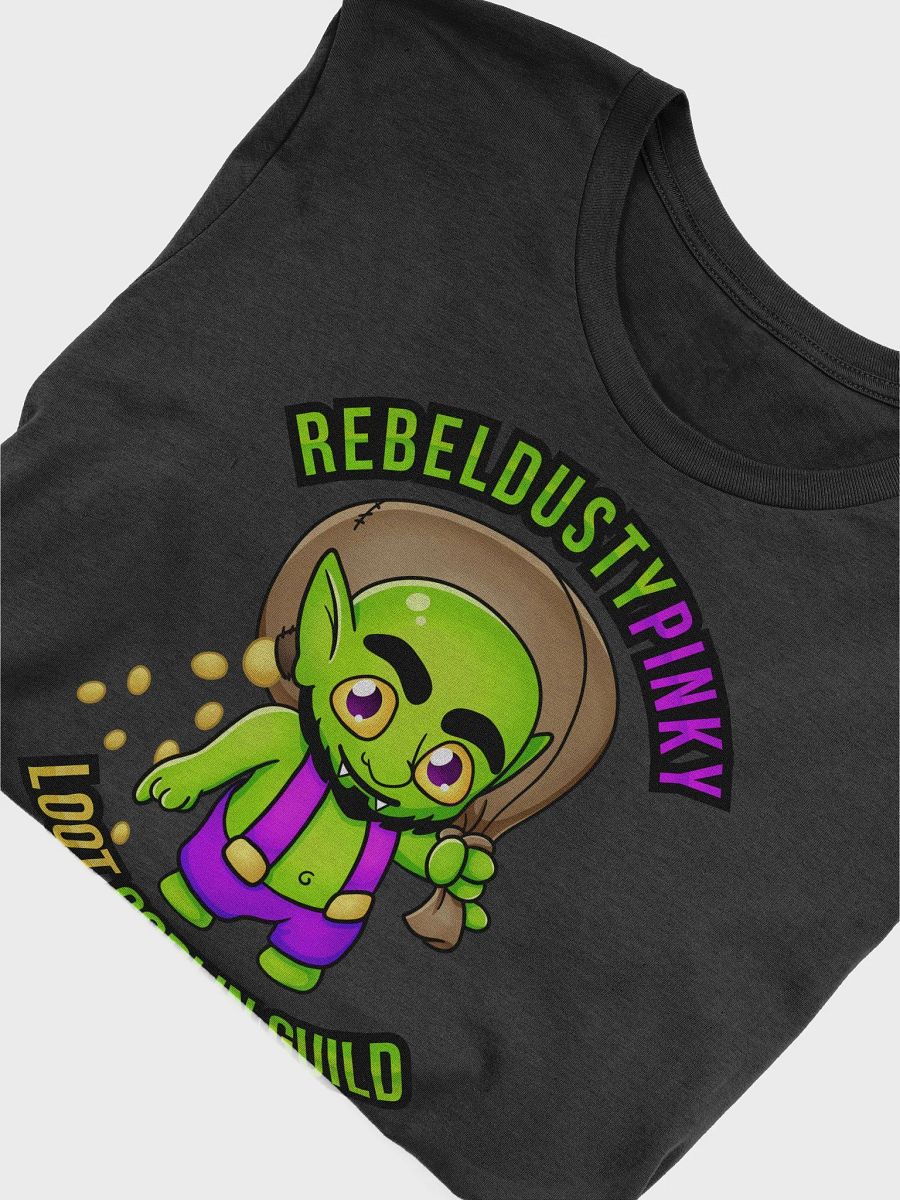 RebelDustyPinky Loot Goblin Guild T-Shirt! product image (5)
