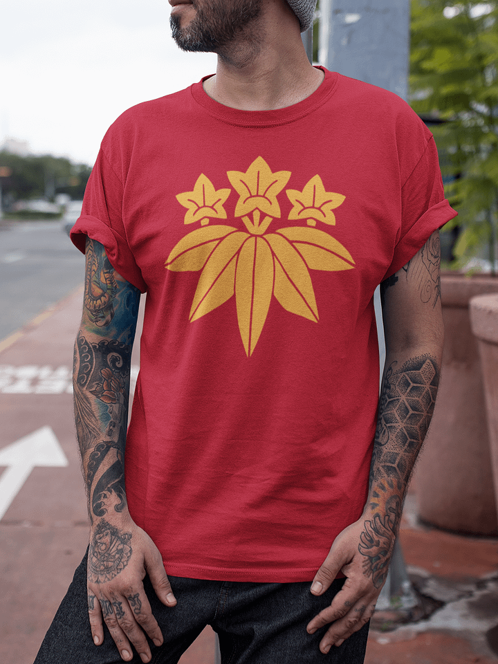 Minamoto clan mon T-shirt product image (2)