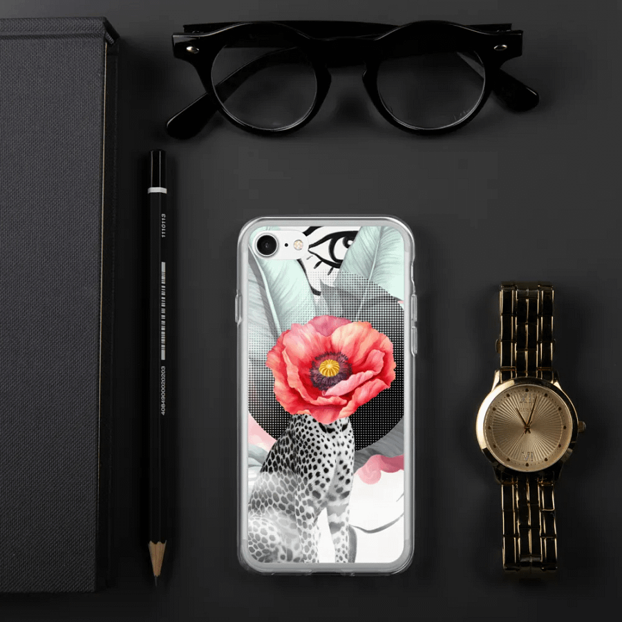 Surreal Leopard Flower iPhone Case product image (329)