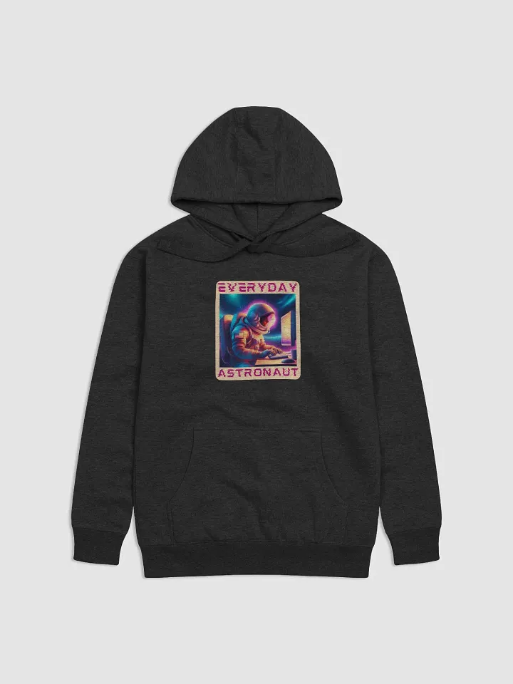 Everyday Astronaut Working on a Computer Unisex Hoodie product image (6)