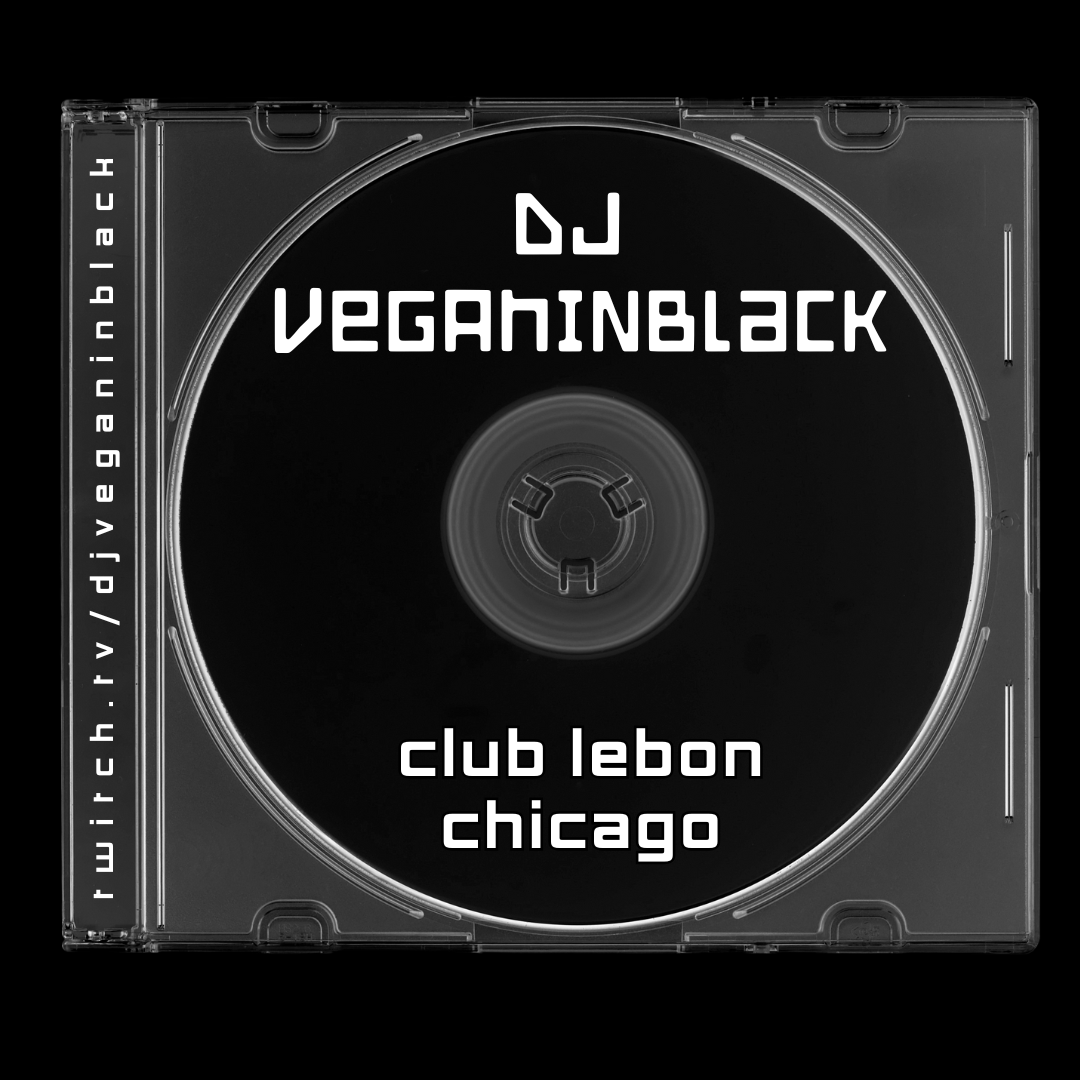 Club LeBon/ DJ Veganinblack Stickers/ 4 Pack product image (4)