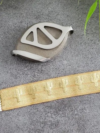 Dijon Cactus Elastic Bracelet | Handmade Accessory for Bellabeat Leaf Urban & Ivy product image (2)