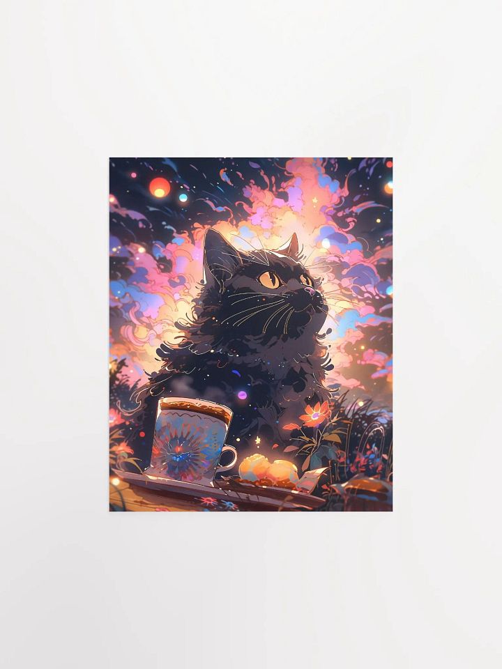 Mocha Meowster on Matte Paper Poster product image (2)