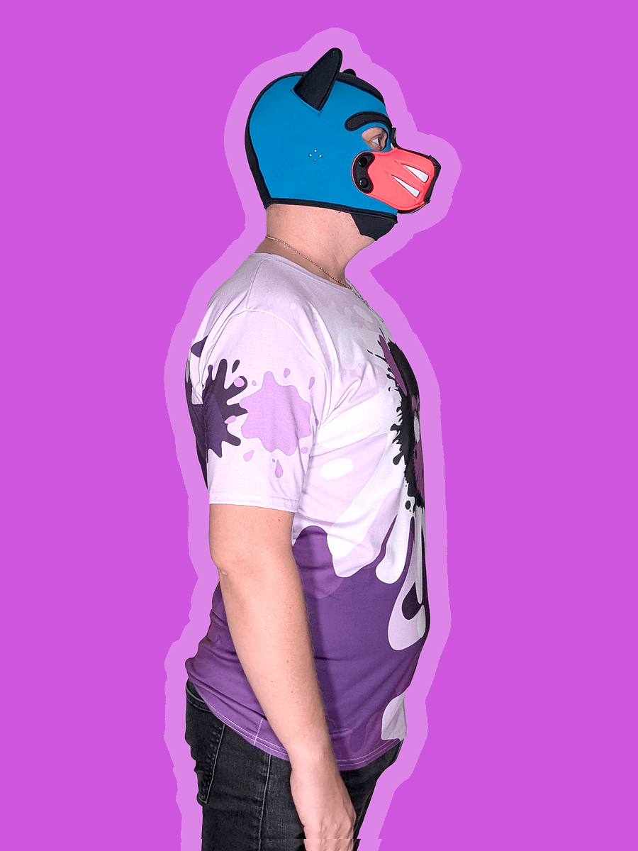 Chaos Splatter Shirt - Purple product image (4)