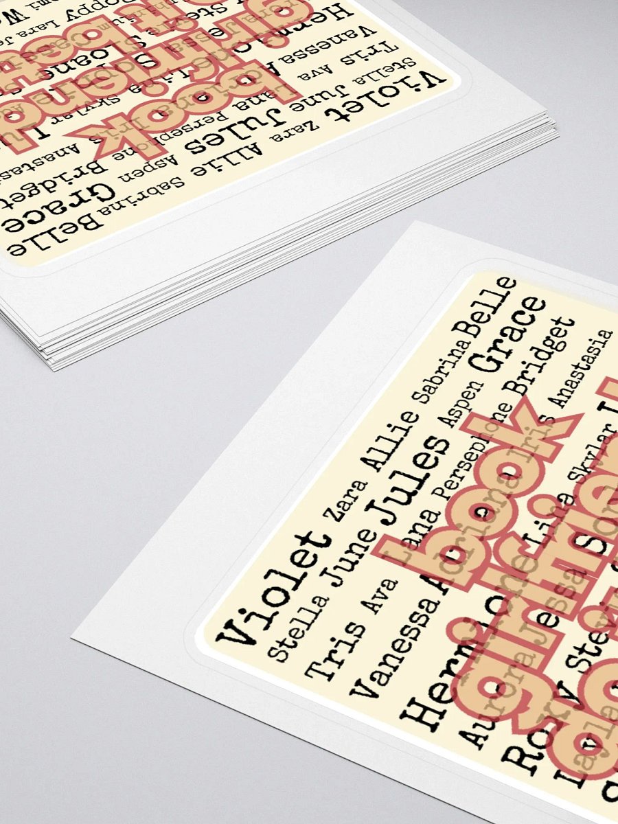 Book Girlfriends - Sticker product image (4)