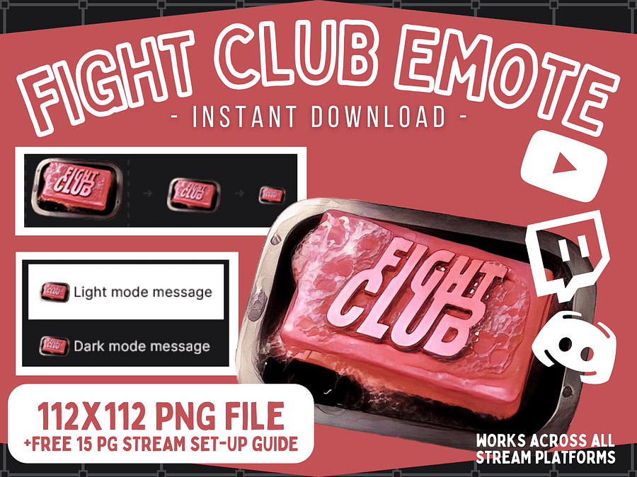Emote - Fight Club Soap product image (1)