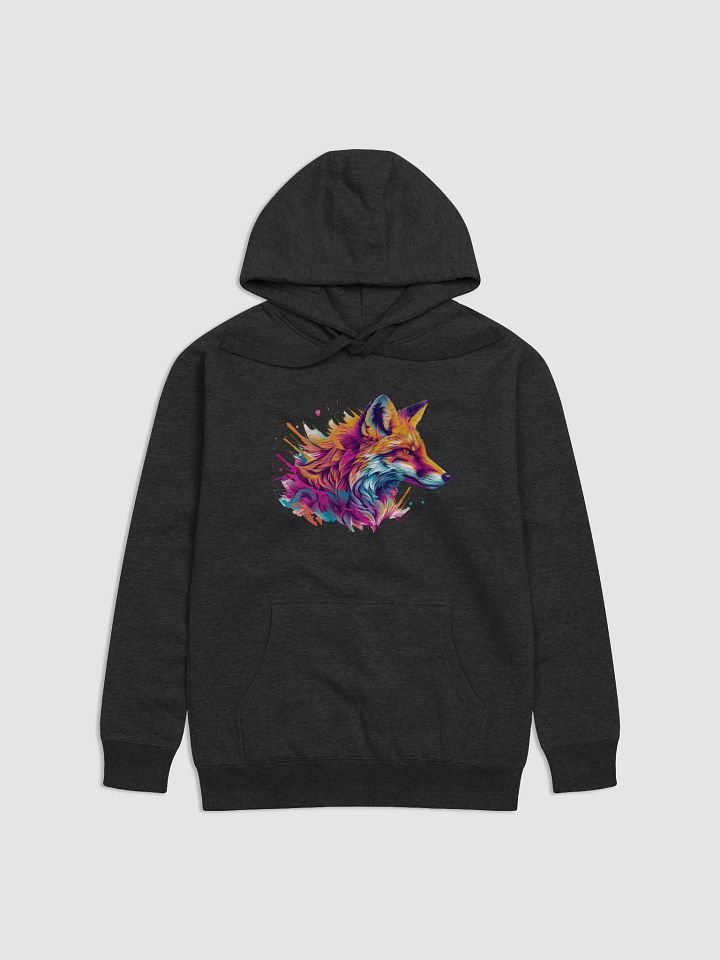 Vibrant Fox Graffiti Art Unisex Hoodie product image (3)