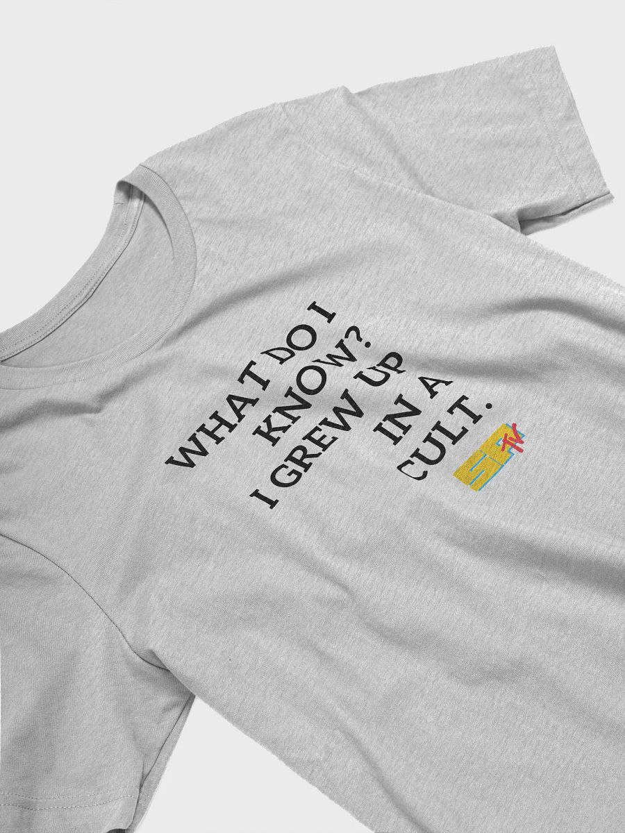 What Do I Know? Right. B on W. Bella Super Soft T-Shirt product image (33)