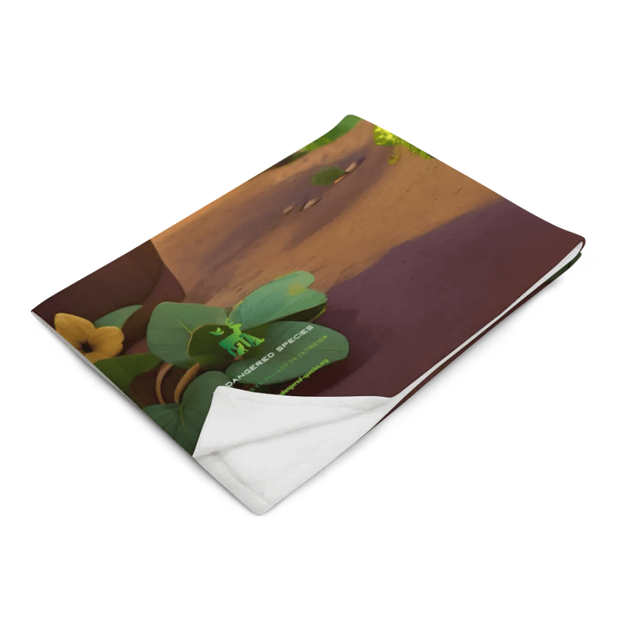 Endangered Species - Mexico - Tapir Throw Blanket product image (4)