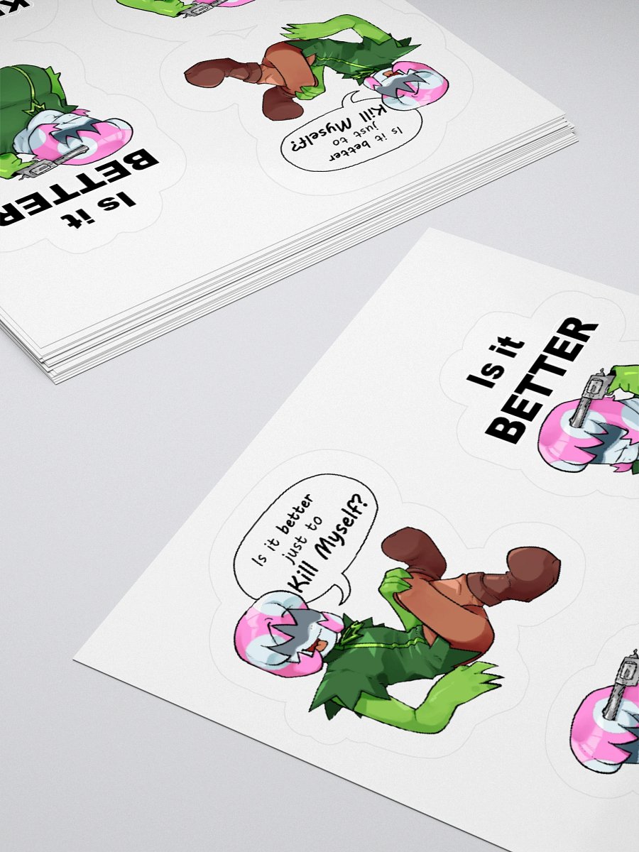Is it better just to **** myself mega sticker pack product image (4)