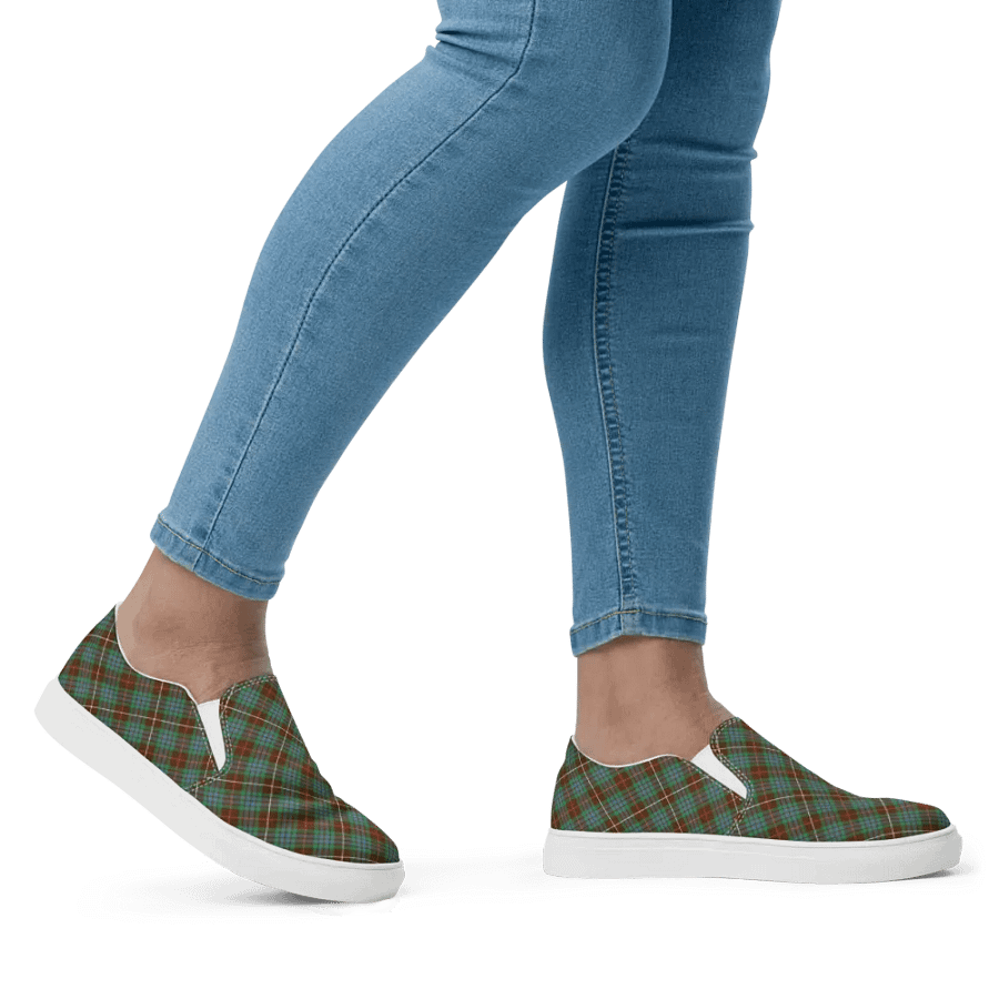Fraser Hunting Tartan Women's Slip-On Shoes product image (7)