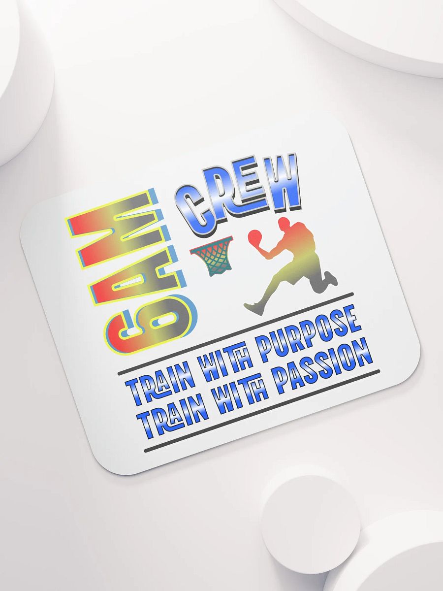 6AM Crew Train With Purpose Train With Passion Basketball Mouse Pad product image (5)