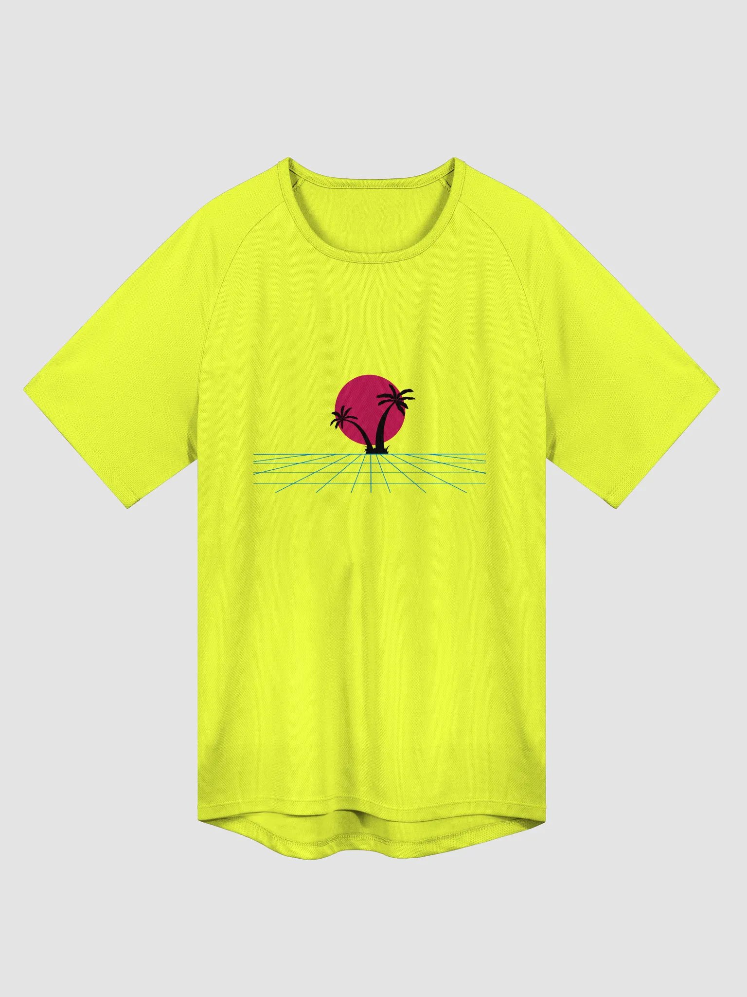 Retro Sun Palm Unisex Sports Jersey product image (1)