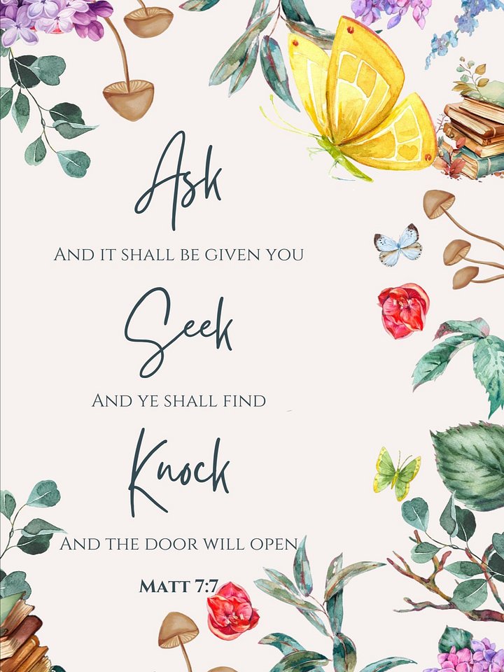 Ask, Seek, Knock journal product image (1)