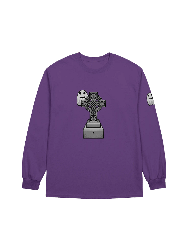 girls ghost behind cross long sleve shirt product image (4)