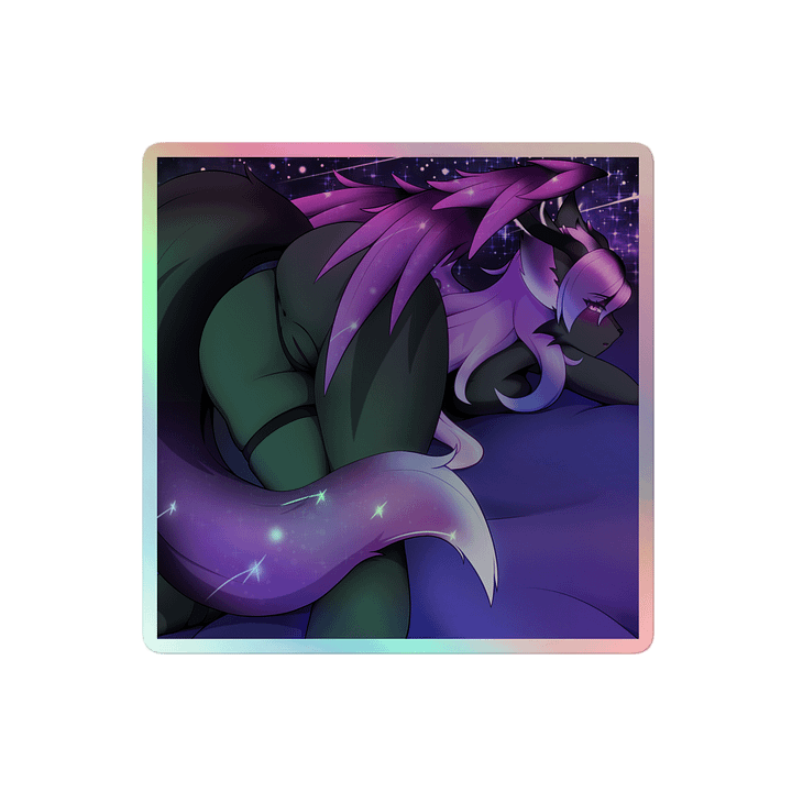 A Sliver Of A Starry Night Holographic Sticker product image (2)