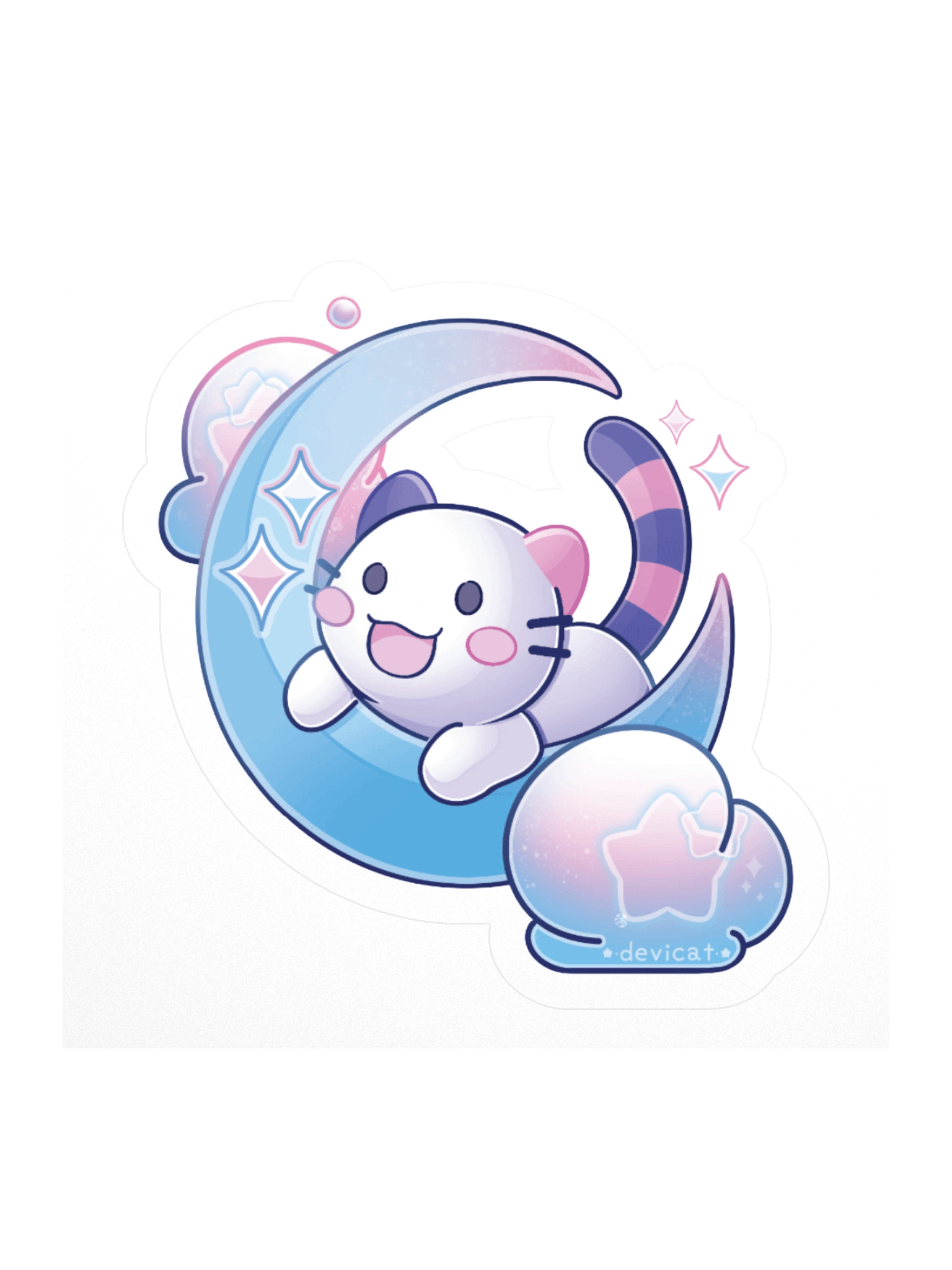 Sticker • CandiCat on the Moon • 2025 product image (3)