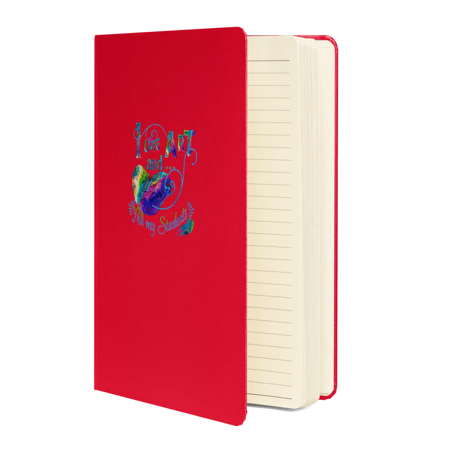 Artistic Love Hardcover Notebook FOR ART TEACHERS product image (3)