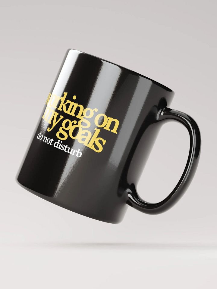 Working On My Goals Coffee Cup product image (2)
