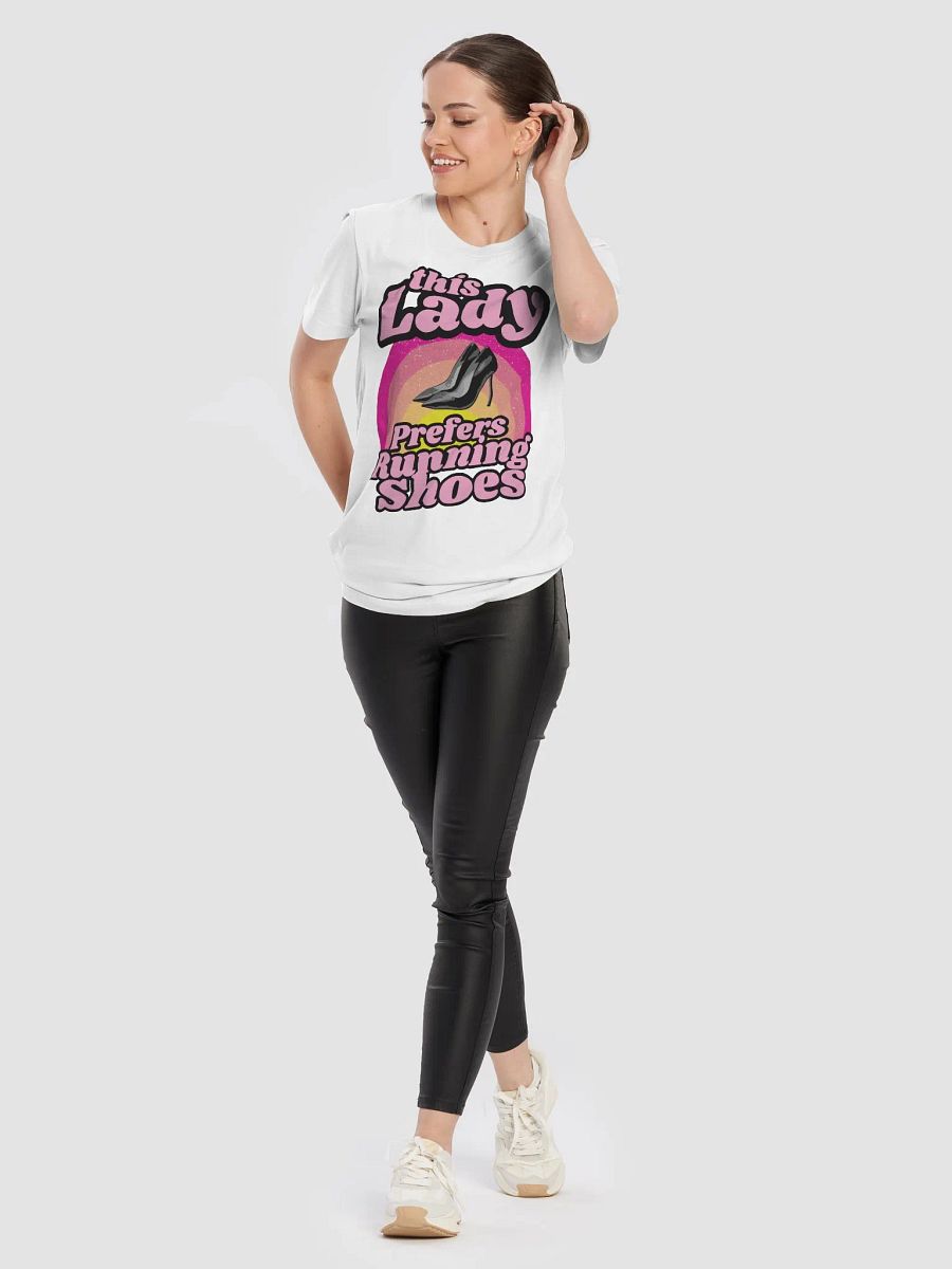 Lady Prefers Running Shoes T-Shirt product image (56)