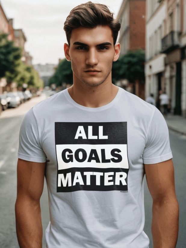 Funny Hockey T-Shirt – All Goals Matter – Beer League Hockey Shirt for Men – Gift for Hockey Players & Fans product image (1)