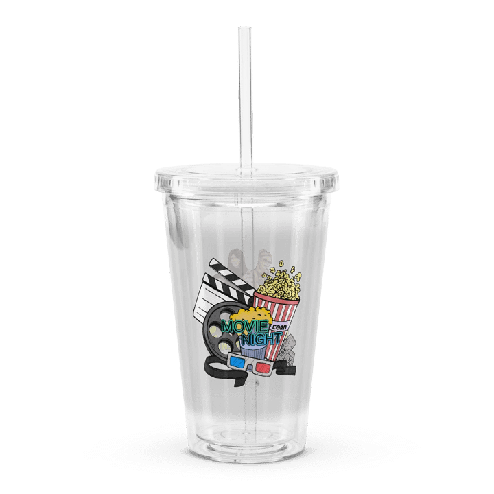 Credits Among Friends - Double Wall Clear Plastic Tumbler product image (2)