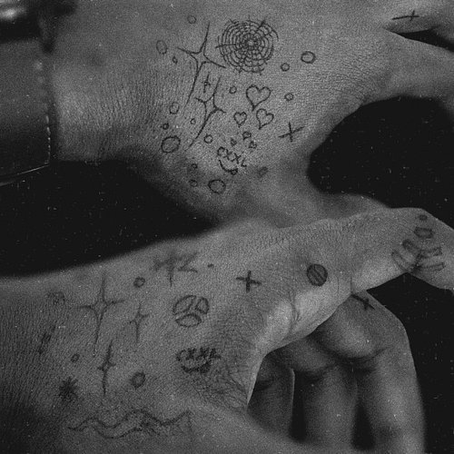 Drawing on my hands
