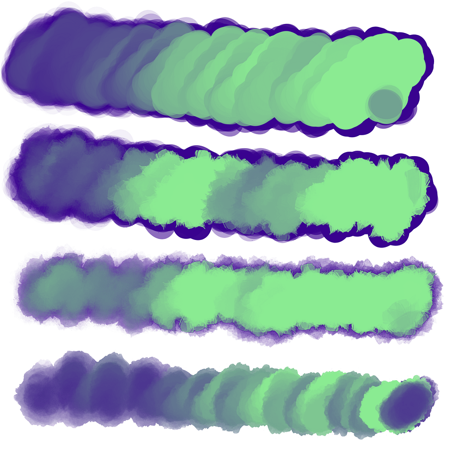 Strange Blend Brushes for Procreate product image (3)