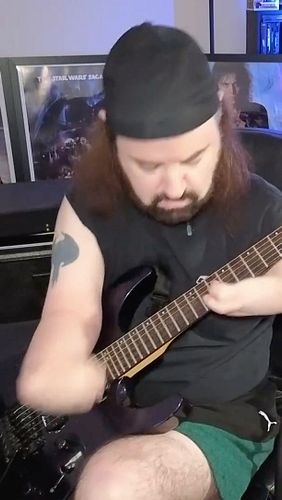 BREAK the REALITY like Shattered GLASS #guitar #guitarist #guitarsolo #jacksonguitarsofficial #ikmultimedia #ernieballstrings...