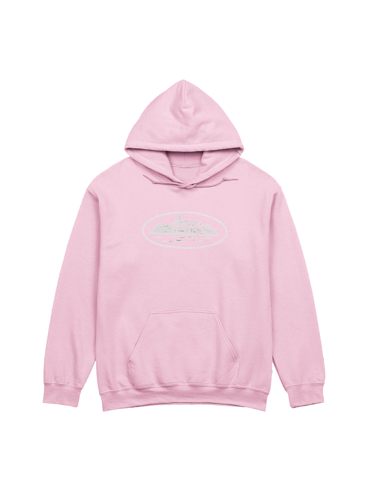 Corteiz Alcatraz Hoodie Baby Pink product image (1)