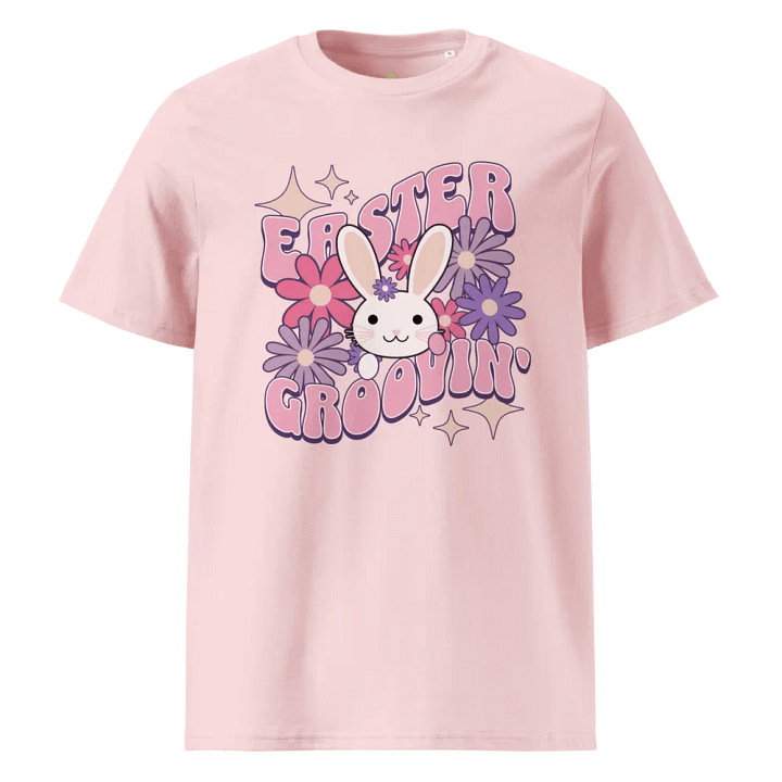 Easter Groovin' Floral Bunny T-Shirt product image (2)