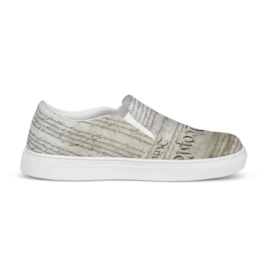 "Composition" Men's Canvas Shoes product image (12)