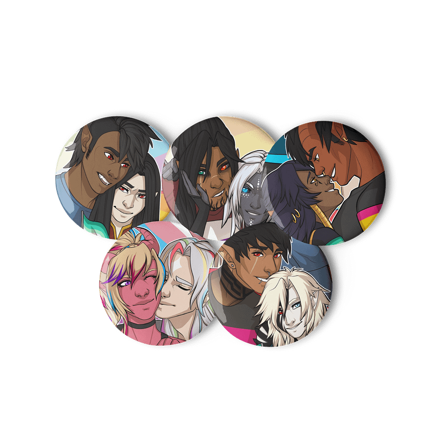 VOIDSINGER - Pride pin pack product image (3)