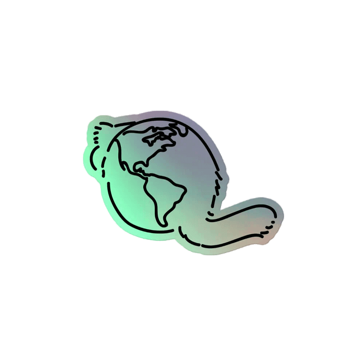 Planet Manul Americas - Holo Sticker product image (2)