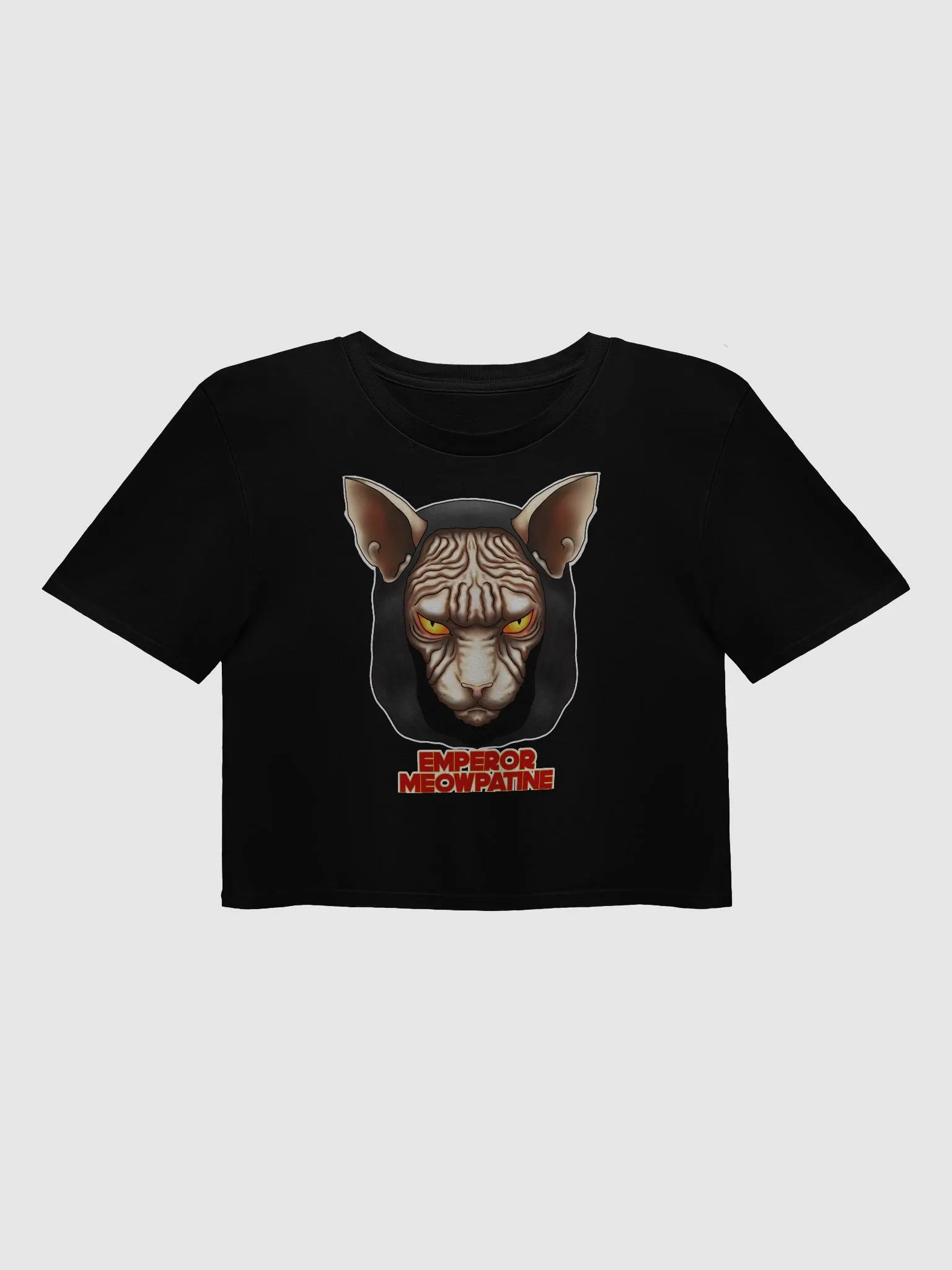 Emperor Meowpatine Crop Top product image (1)