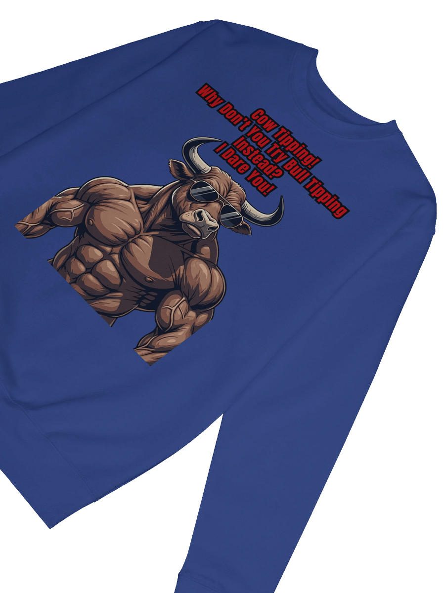 Bull Tipping Premium Sweatshirt product image (59)