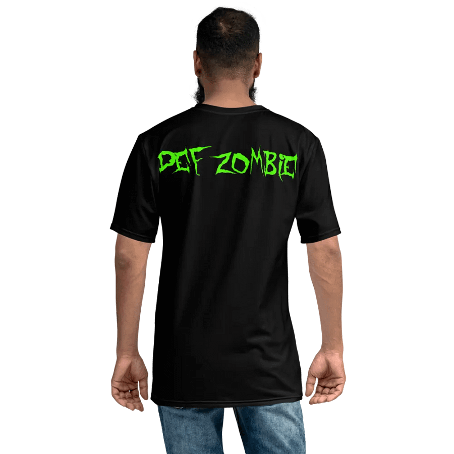 (Silky Feeling) Def-Zombie Skull Shirt - Large Print - Polyester product image (6)