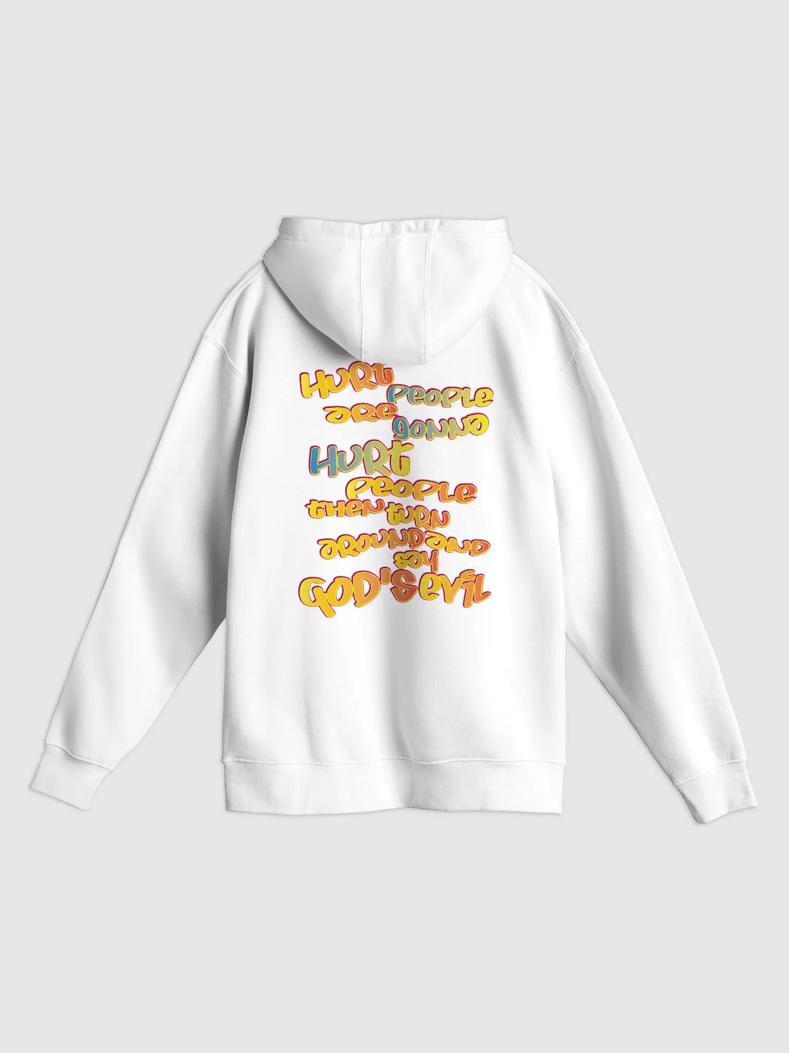Hurt People - Graffiti - Lane Seven Premium Pullover Hoodie (BACK) product image (1)