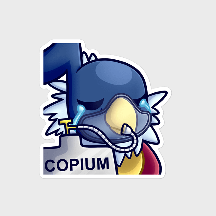 COPIUM Sticker product image (2)