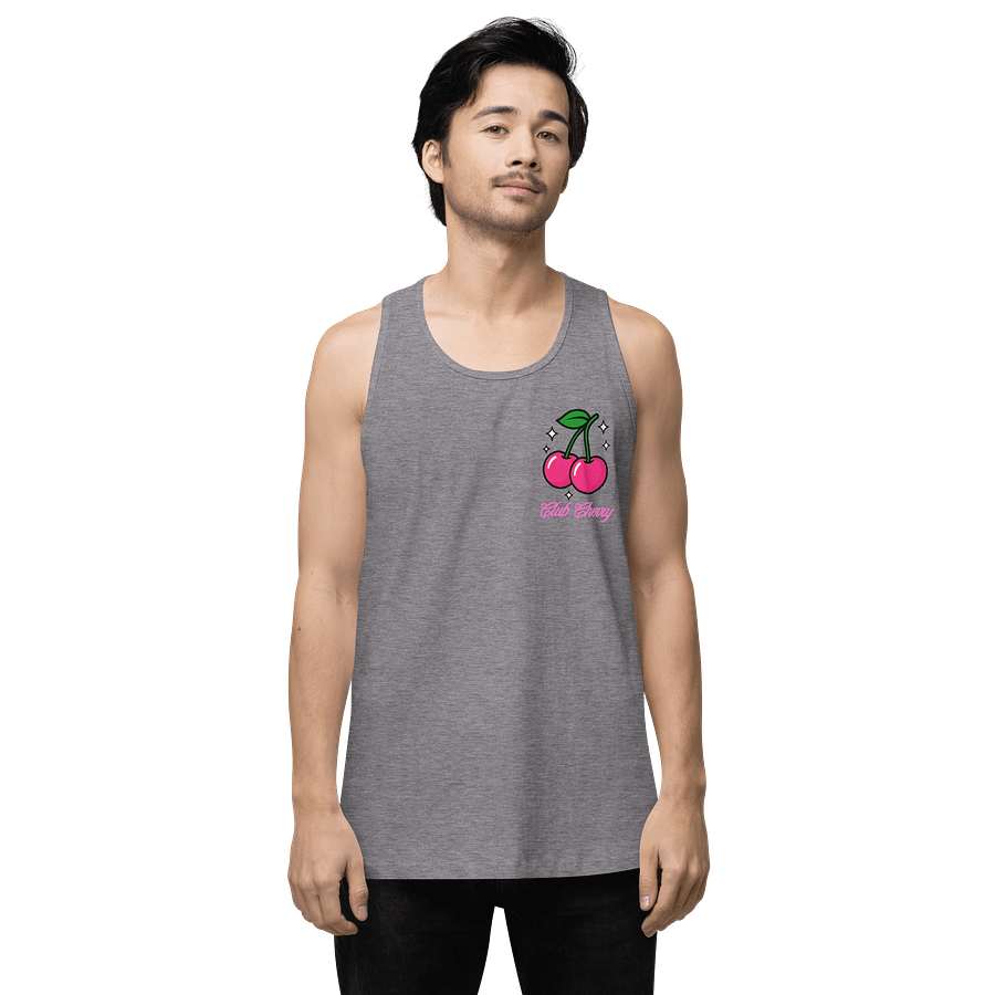 Club Cherry Unisex Tank w/Pink Logo product image (2)