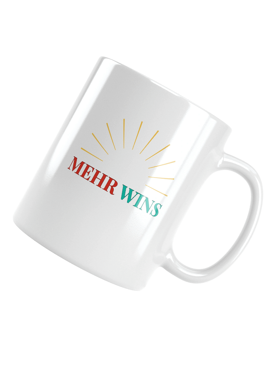 Mehr Wins - White Mug (Style 3) product image (4)