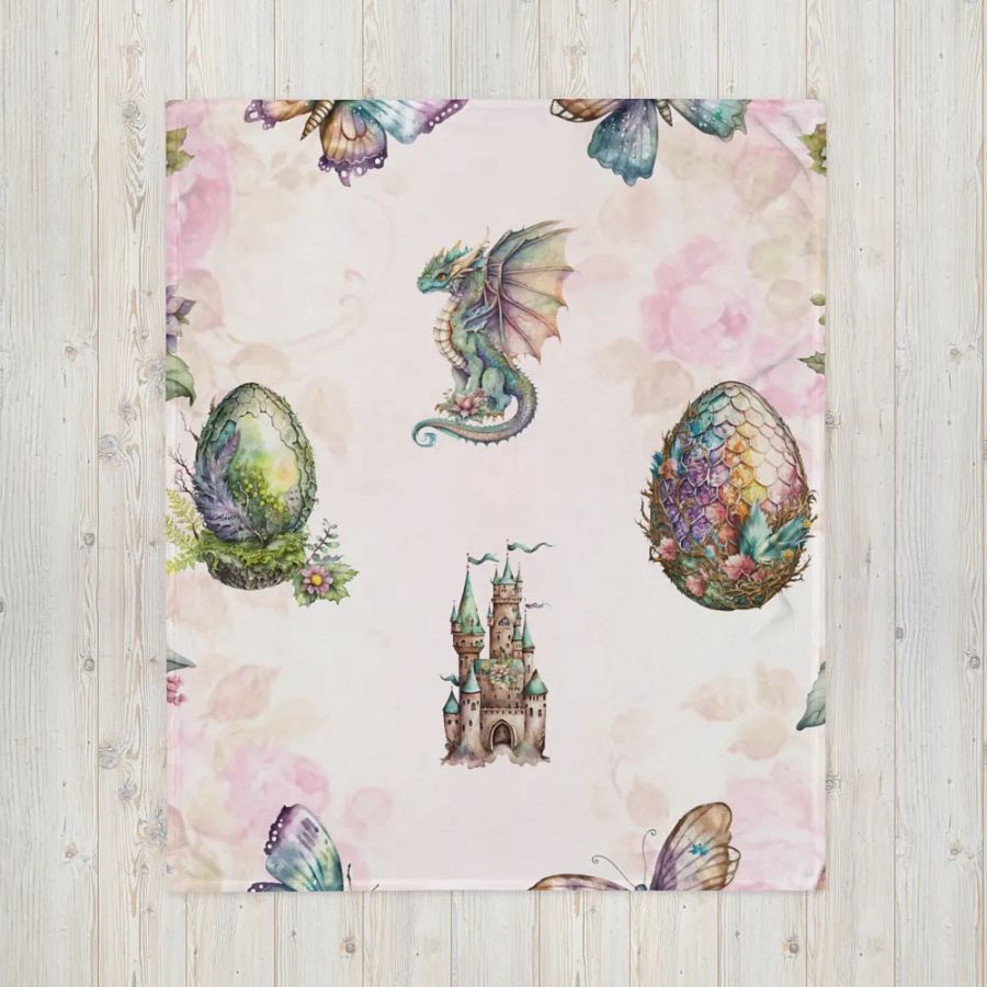 Iridescent Medieval Dragons, Eggs, Castles & Butterflies product image (16)